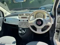 Used Fiat 500 Lounge 69 HP (50 kW) 2012 White Hatchback