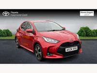 Used Toyota Yaris Hybrid Design 2024 Red Hatchback