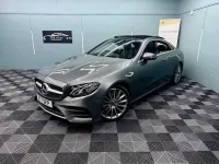 Used Mercedes E400 AMG line 2018 Grey Coupe