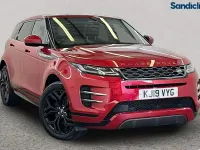 Used Land Rover Range Rover evoque HSE Dynamic 182 HP (133 kW) 2019 Red SUV