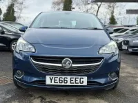 Used Vauxhall Corsa 90 HP (66 kW) 2016 Blue Hatchback