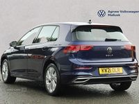 Used VW Golf VII Style 130 HP (95 kW) 2021 Blue Hatchback