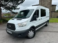 Used Ford Transit 125 HP (91 kW) 2016 White MPV