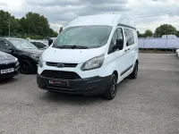 Used Ford Transit Custom 105 HP (77 kW) 2017 White Van