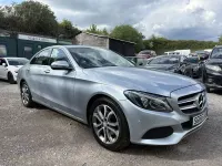 Używany Mercedes C220 170 KM (125 kW) 2016 Srebrny Sedan/Limuzyna