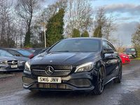 Used Mercedes CLA220 Shooting Brake AMG line 177 HP (130 kW) 2016 Black Estate
