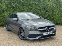 Used Mercedes CLA180 AMG line 2018 Grey Sedan