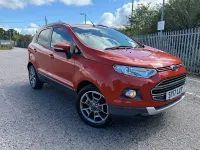 Used Ford Ecosport Titanium 125 HP (91 kW) 2017 Red SUV