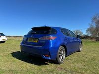 Used Lexus CT200h 2015 Blue Hatchback