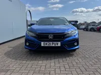 Used Honda Civic EX 126 HP (92 kW) 2021 Blue Hatchback