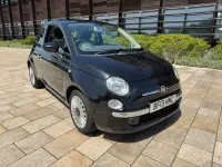 Used Fiat 500 Lounge 69 HP (50 kW) 2013 Black Hatchback