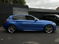 Used BMW 120 M Sport 187 HP (137 kW) 2016 Blue Hatchback