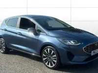 Used Ford Fiesta Titanium 125 HP (91 kW) 2022 Blue Hatchback