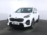 Used Kia Sportage GT-Line 174 HP (127 kW) 2019 White SUV