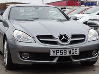 Used Mercedes SLK200 184 HP (135 kW) 2009 Silver Cabriolet