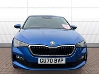 Used Skoda Scala SE 110 HP (80 kW) 2021 Blue Hatchback