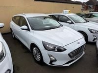Begagnad Ford Focus Titanium 150 HK (110 kW) 2019 Vit Kombi
