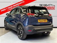 Used Vauxhall Crossland Ultimate 108 HP (79 kW) 2022 Blue SUV