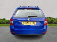 Used Skoda Octavia SE Technology 115 HP (84 kW) 2020 Blue Estate