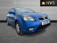 Used Kia Rio 109 HP (80 kW) 2011 Blue Hatchback