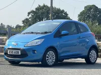 Used Ford Ka Zetec 2010 Blue Hatchback
