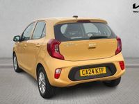 Used Kia Picanto 2024 Yellow Hatchback