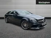 Begagnad Mercedes CLS350 AMG Line Premium 2015 Grå Sportkupé