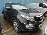 Used Kia Sportage 116 HP (85 kW) 2015 Black SUV