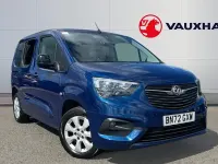 Used Vauxhall Combo 102 HP (75 kW) 2022 Blue MPV