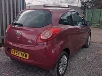 Used Ford Ka Zetec 69 HP (50 kW) 2010 Red Hatchback