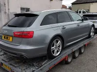 Used Audi A6 S-Line 204 HP (150 kW) 2014 Grey Estate