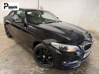 Used BMW 218 Sport Line 136 HP (100 kW) 2016 Black Coupe