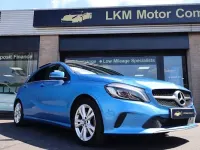 Used Mercedes A200 Premium Plus 136 HP (100 kW) 2016 Blue Hatchback