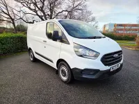 Used Ford Transit Custom 105 HP (77 kW) 2021 White Van