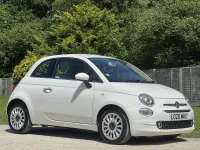 Used Fiat 500 Lounge 69 HP (50 kW) 2020 White Hatchback