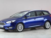 Used Ford Focus Titanium X 120 HP (88 kW) 2016 Blue Estate