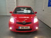 Used Toyota Yaris 2011 Red Hatchback