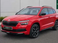 Used Skoda Kamiq Monte Carlo 147 HP (108 kW) 2023 Velvet red metallic SUV