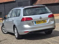 Used VW Golf VII SE 110 HP (80 kW) 2014 Silver Estate
