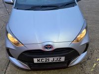 Used Toyota Yaris Hybrid 2021 Silver Hatchback