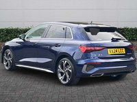 Used Audi A3 S-Line 147 HP (108 kW) 2024 Blue Hatchback
