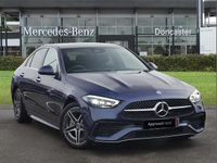 Used Mercedes C300e AMG Line Premium 308 HP (226 kW) 2024 Blue Sedan