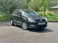 Begagnad VW Polo SE 2015 Svart Halvkombi
