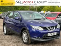Used Nissan Qashqai Acenta 130 HP (95 kW) 2014 Blue SUV