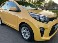 Used Kia Picanto 67 HP (49 kW) 2021 Yellow Hatchback