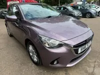 Used Mazda 2 88 HP (64 kW) 2016 Mauve/purple Hatchback