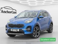 Used Kia Sportage GT-Line 2021 Blue SUV