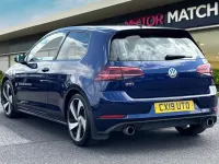 Used VW Golf VII GTI 2019 Blue Hatchback