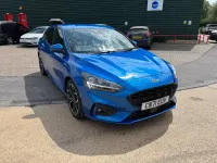 Used Ford Focus ST-Line X 123 HP (90 kW) 2021 Blue Hatchback