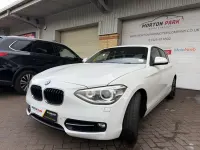 Used BMW 118 Sport Line 2015 White Hatchback